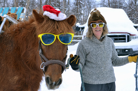 Hrimmi goes to the beach